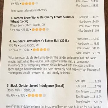 Harvest - Sandwiches and Craft Beer - Draft list - Delis Near Me - Holland, Ohio Harvest - Sandwiches and Craft Beer - Draft list - Delis Near Me - Holland, Ohio