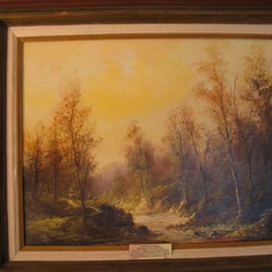 Memory Lane Antiques - Lester Hughes painting. His paintings hang in the White House...