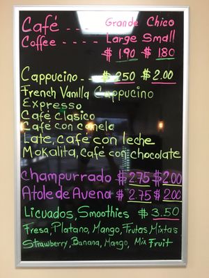 Menu photo 7 Panaderia Gudiño San Jose, CA