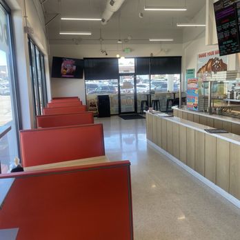 Desert Donuts - Lots of booth style seating - Donuts Near Me - Greenwood Village, Colorado Desert Donuts - Lots of booth style seating - Donuts Near Me - Greenwood Village, Colorado
