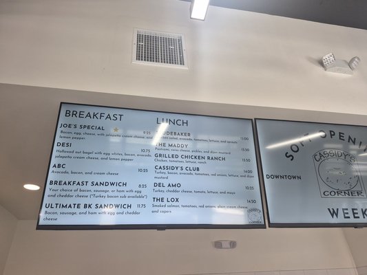 Menu photo 1 Cassidy’s Corner Long Beach, CA Menu photo 1 Cassidy’s Corner Long Beach, CA