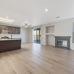 Romine Group - Fresno living room - from worn-out to warm and welcoming