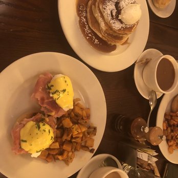 The Smith - The Smith Eggs Benedict and Pancakes - New American Near Me - New York, New York