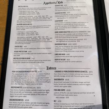 Kathrin's Biergarten - Dinner menu - German Near Me - Rocklin, California Kathrin's Biergarten - Dinner menu - German Near Me - Rocklin, California