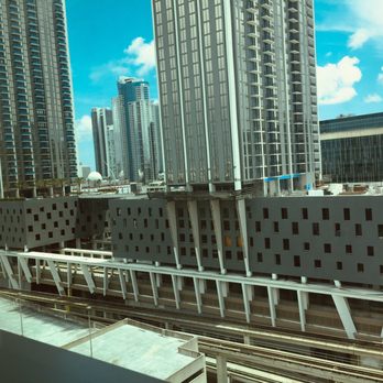 Miami Dade Children’s Courthouse - View of bright line from 12th. - Courthouses Near Me - Miami, Florida