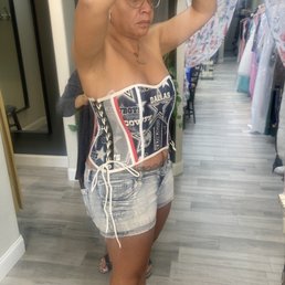 Wife & her Cowboy's top that was taken in! Wife & her Cowboy's top that was taken in!
