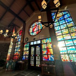 St Augustine Church - Beautiful Stained Glass!