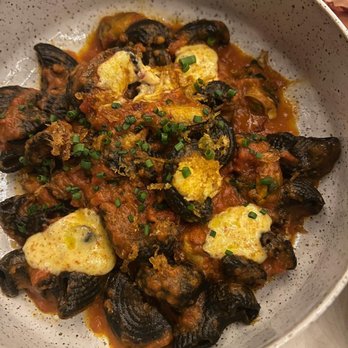 Bastone - black lumache (mussels) pasta - Pasta Shops Near Me - Atlanta, Georgia Bastone - black lumache (mussels) pasta - Pasta Shops Near Me - Atlanta, Georgia