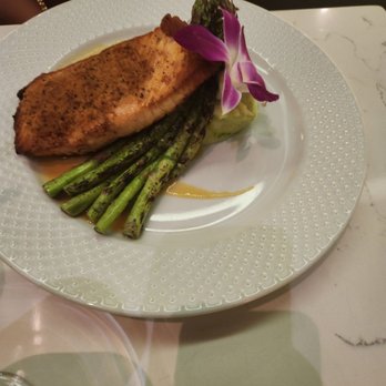 Blend Astoria - Citrus crusted salmon - Latin American Near Me - Astoria, New York