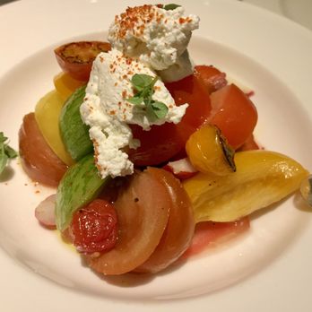 The Duchess - Tomato salad with ricotta - French Near Me - Amsterdam, New Hampshire The Duchess - Tomato salad with ricotta - French Near Me - Amsterdam, New Hampshire