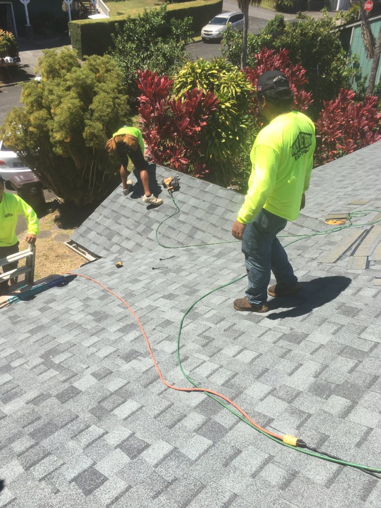 Slide of Valley Isle Roofing
