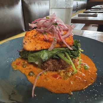 Mixto Latin Cuisine - Salmon Risotto - Peruvian Near Me - San Francisco, California