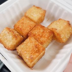 Clif Family Bruschetteria - Polenta tots