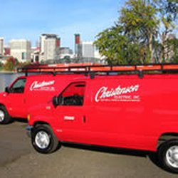 Christenson Electric - The red service van has been Christenson Electric's trademark throughout our history.