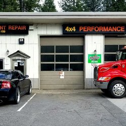 Auto Discount Repair & Towing - Auto Discount Repair & Towing's dual bay shop and tow truck.