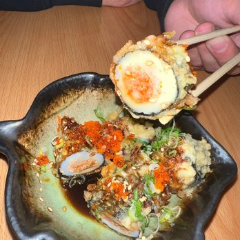 Wa Sushi - squid roll (don't remember name but SOOO good, better than expected) - Japanese Near Me - Casselberry, Florida