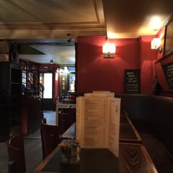 The dining area