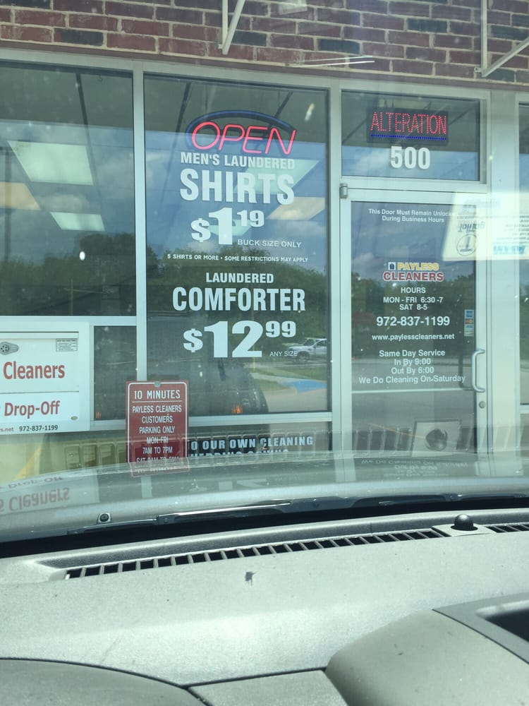 PAYLESS CLEANERS Updated September 2024 2212 Sam Rayburn Hwy