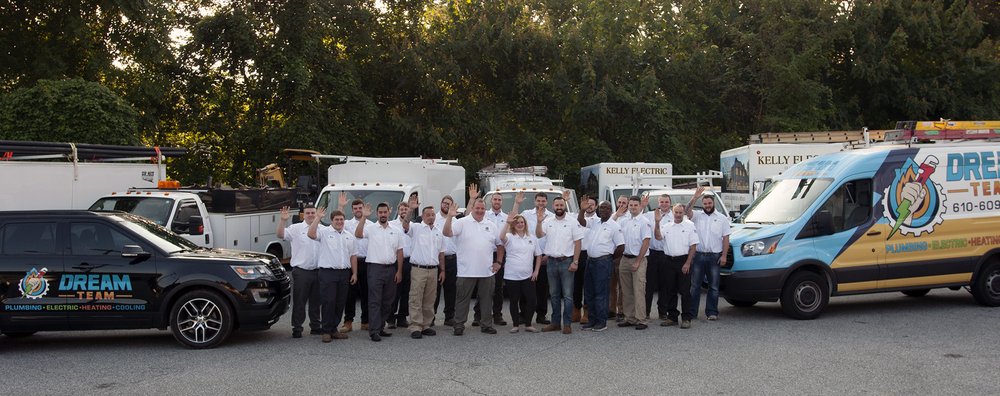 Slide of Dream Team - Plumbing, Heating, Cooling, & Electric