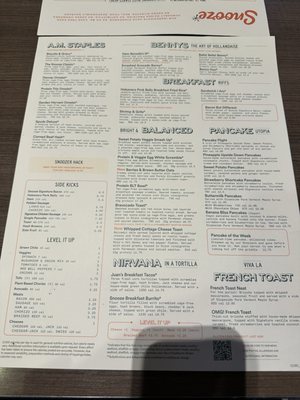 Menu photo 2 Snooze, an A.M. Eatery Phoenix, AZ