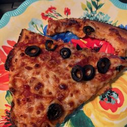 Domino's Pizza - Burned and hard!