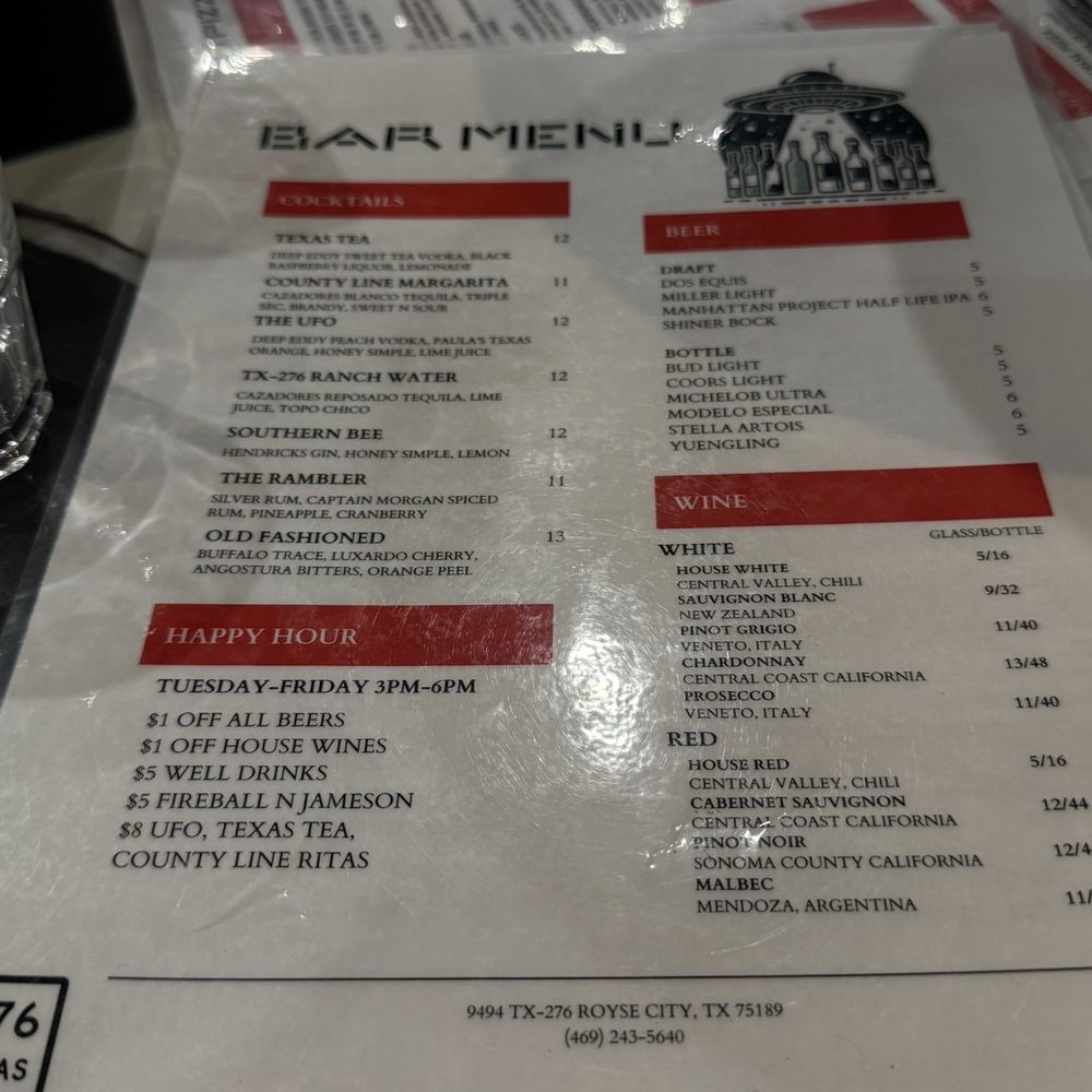 Menu Menu