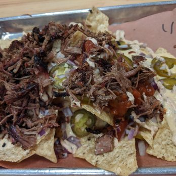 Monk's BBQ - Memphis Nachos with Brisket - Barbeque Near Me - Purcellville, Virginia