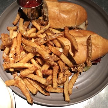 Johnny's - Cuban with fries - Seafood Near Me - Baltimore, Maryland