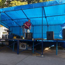 Jardim da Alameda - Upcoming DJ set-up...