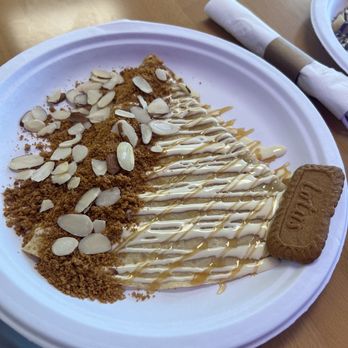 Bonjour Denham Springs - lotus crepe. delicious - Desserts Near Me - Denham Springs, Louisiana