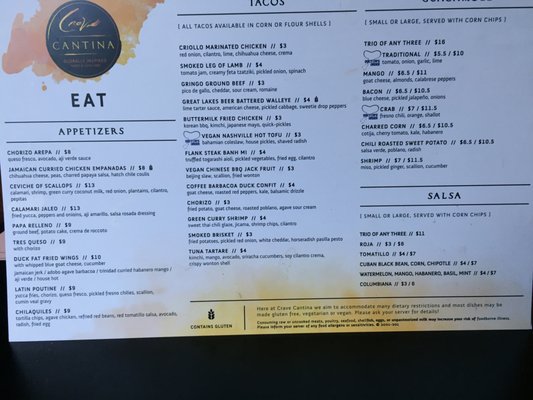 Menu photo 4 Crave Cantina Cuyahoga Falls, OH Menu photo 4 Crave Cantina Cuyahoga Falls, OH