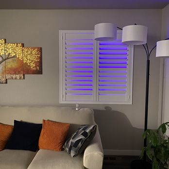 Bowman Blinds & Shades - Shutter in the living room - Shades & Blinds Near Me Bowman Blinds & Shades - Shutter in the living room - Shades & Blinds Near Me