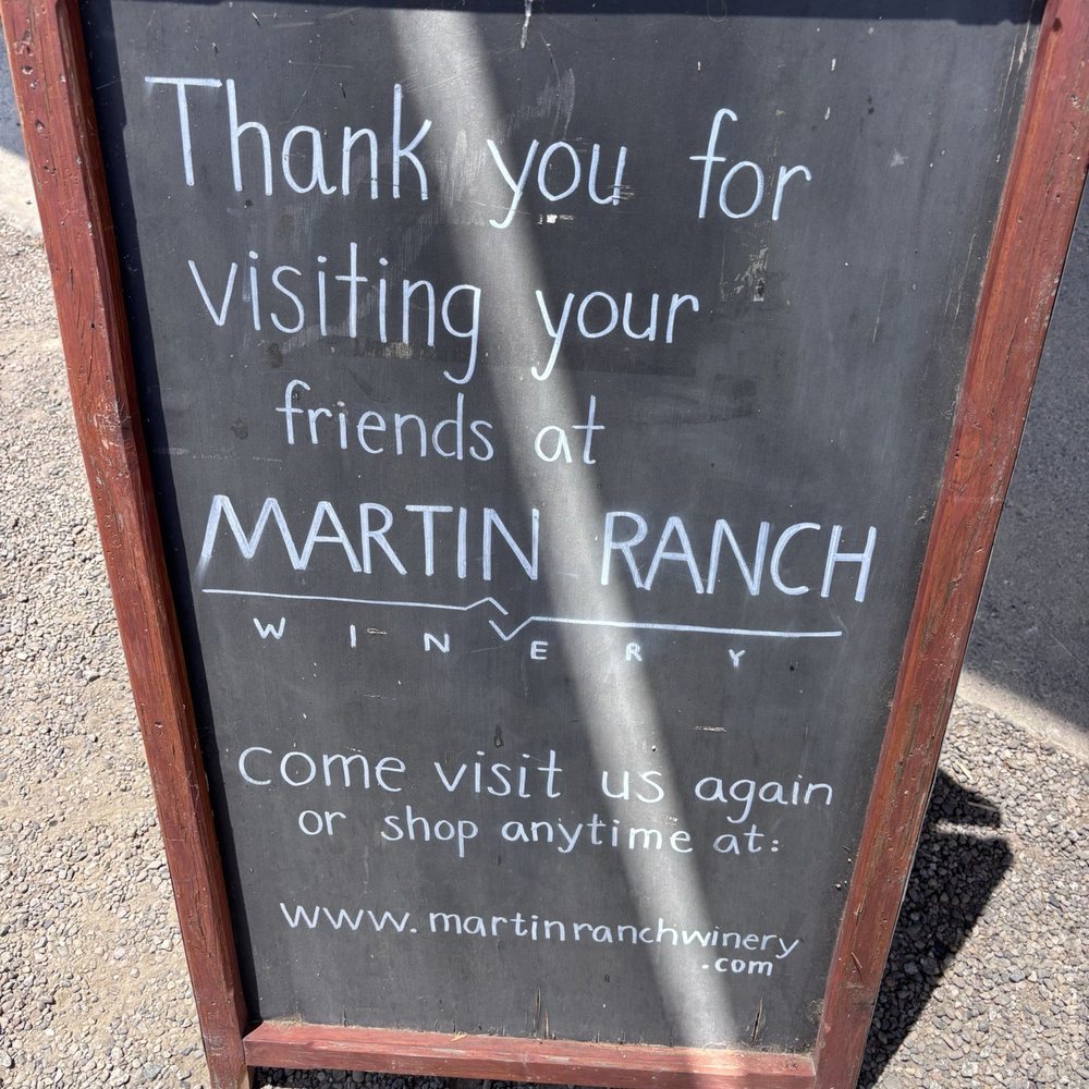 Martin Ranch Winery - Wineries Near Me - Gilroy, California