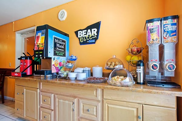 Photo of Travelodge Anaheim / Buena Park - Anaheim, CA, US. FREE Bear Bites breakfast