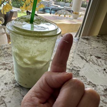 K- Stop - Pieces of plastic in my drink.   Be careful out there young people. - Acai Bowls Near Me - Los Angeles, California