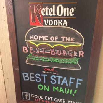 Cool Cat Cafe - Right at the door. - Burgers Near Me - Kihei, Hawaii