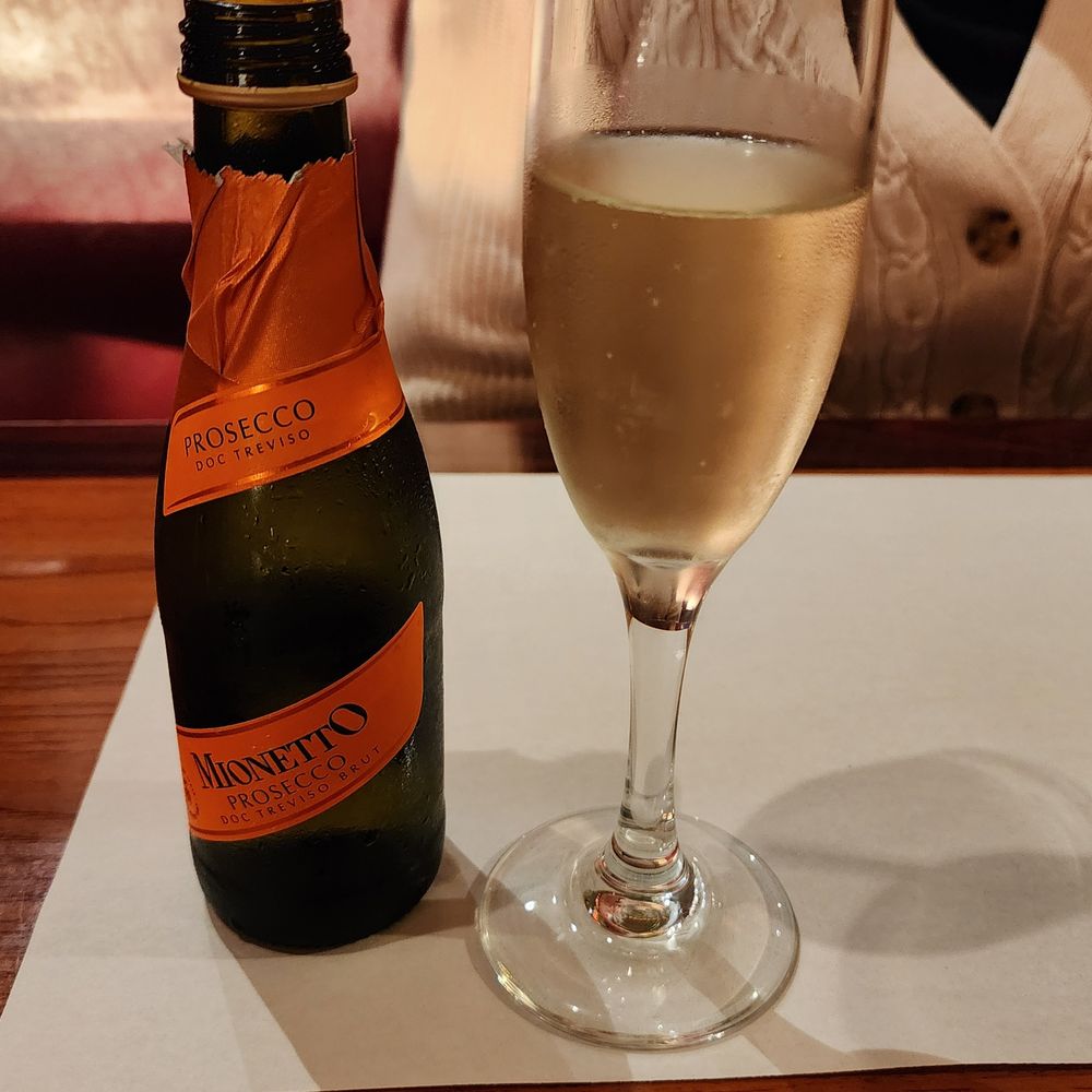 Start with a glass of wine or beer