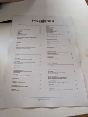Menu photo 2 Miscelánea Vallarta Puerto Vallarta, JAL