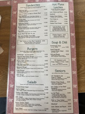 Menu photo 2 Molly Brown's Country Cafe Hesperia, CA Menu photo 2 Molly Brown's Country Cafe Hesperia, CA