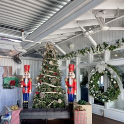 Rick's Café Boatyard - We had delicious Thanksgiving carry - out from here! It was so good!!! Loved the decorations also!