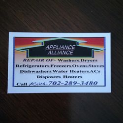 Appliance Alliance - New #
