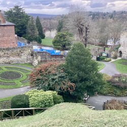 Guildford Castle - View suth from the castle keep