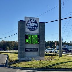 Car Wash Shine-N-Go Express - Sign