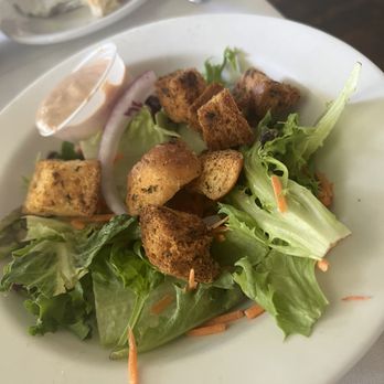 The Chimneys - Fresh salad with creole ranch dressing house made amazing - Cajun/Creole Near Me - Gulfport, Mississippi The Chimneys - Fresh salad with creole ranch dressing house made amazing - Cajun/Creole Near Me - Gulfport, Mississippi