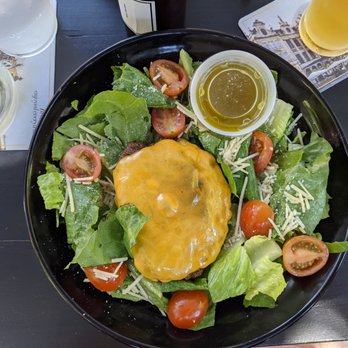 Mosaic Restaurant and Bar - Cheeseburger salad at Mosaic - Tapas Bars Near Me - Ocean Springs, Mississippi Mosaic Restaurant and Bar - Cheeseburger salad at Mosaic - Tapas Bars Near Me - Ocean Springs, Mississippi