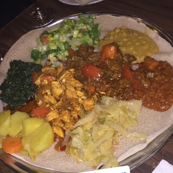 Keren Restaurant - Keren special with beef and a side of chicken. - Ethiopian Near Me - Washington, DC, District of Columbia Keren Restaurant - Keren special with beef and a side of chicken. - Ethiopian Near Me - Washington, DC, District of Columbia