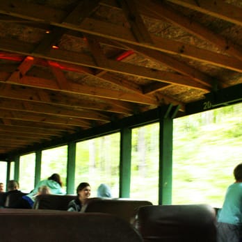 New Hope Valley Railway - Inside the open car while riding - Museums Near Me - New Hill, North Carolina New Hope Valley Railway - Inside the open car while riding - Museums Near Me - New Hill, North Carolina