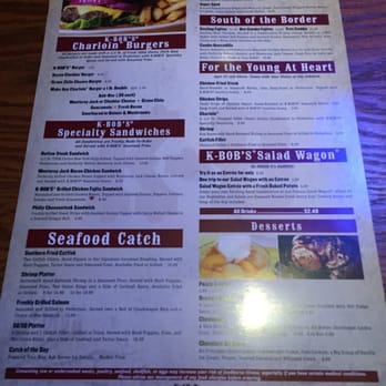 K-Bob's Steakhouse - Menu - Steakhouses Near Me - Corpus Christi, Texas K-Bob's Steakhouse - Menu - Steakhouses Near Me - Corpus Christi, Texas