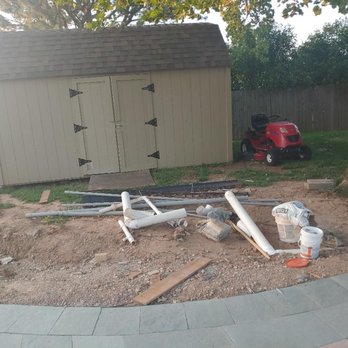 Edmond Deck and Patio - Trash, trenches, rocks - Masonry/Concrete Near Me - Edmond, Oklahoma Edmond Deck and Patio - Trash, trenches, rocks - Masonry/Concrete Near Me - Edmond, Oklahoma