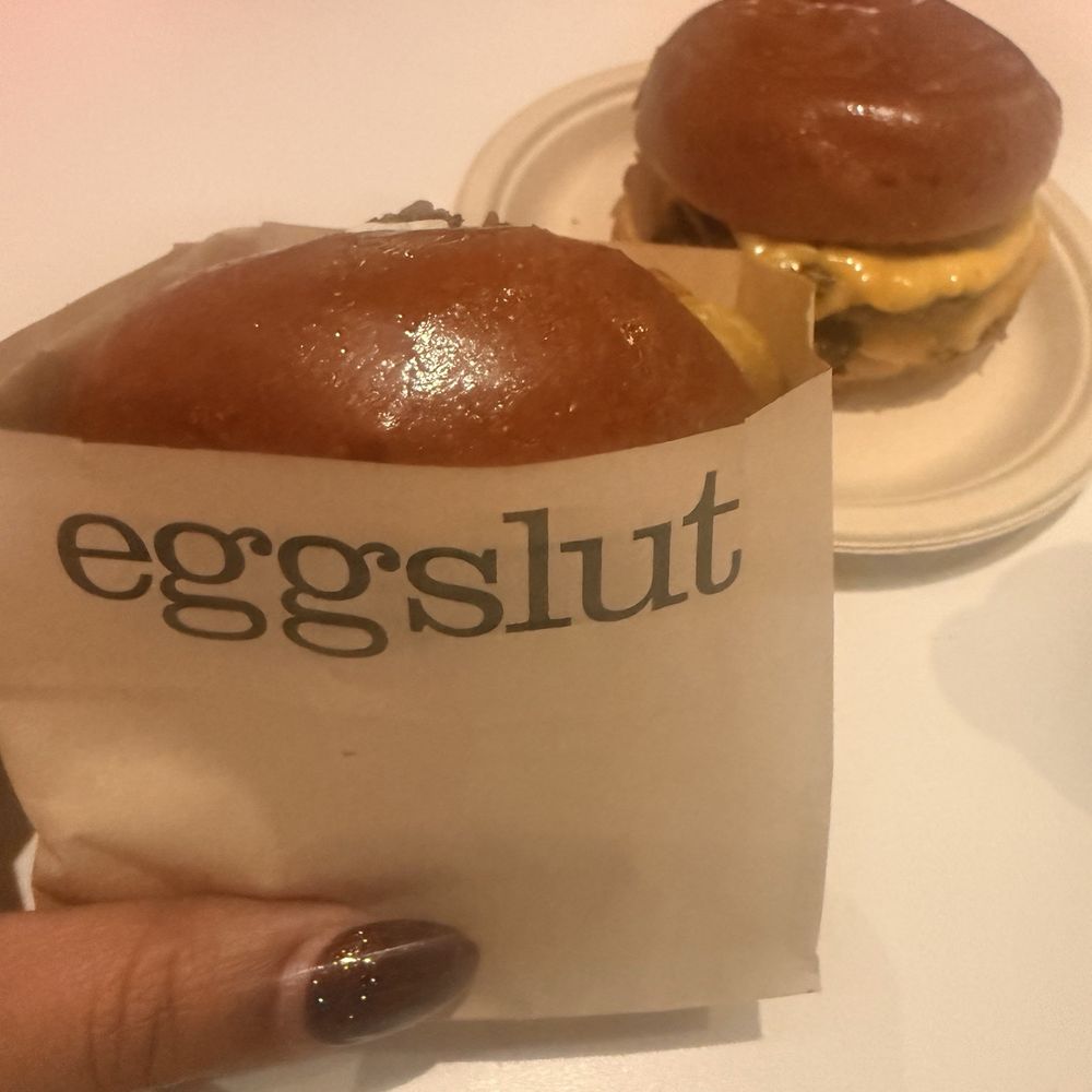 Eggslut - Double Cheeseburger - Breakfast & Brunch Near Me - Las Vegas, Nevada Eggslut - Double Cheeseburger - Breakfast & Brunch Near Me - Las Vegas, Nevada